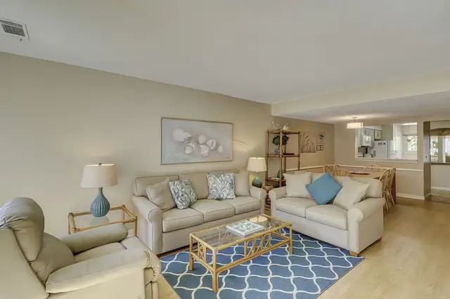 Living room at Courtside Villas 78